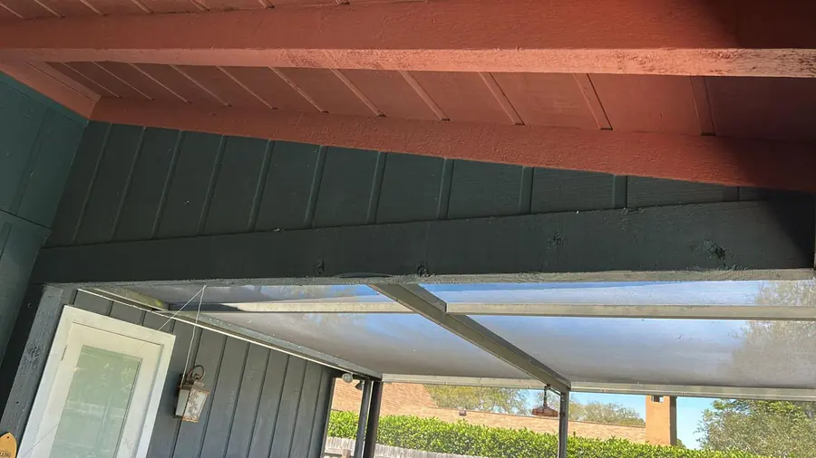 Porch ceiling installed by Endless Siding in Florida