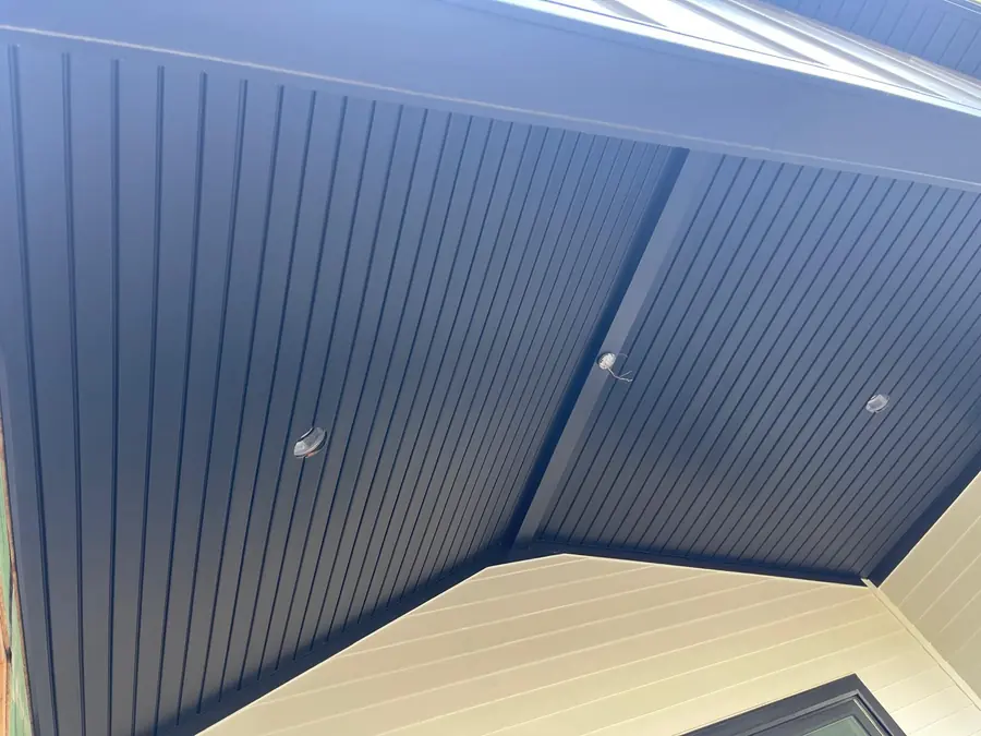 Porch ceiling installed by Endless Siding in Florida