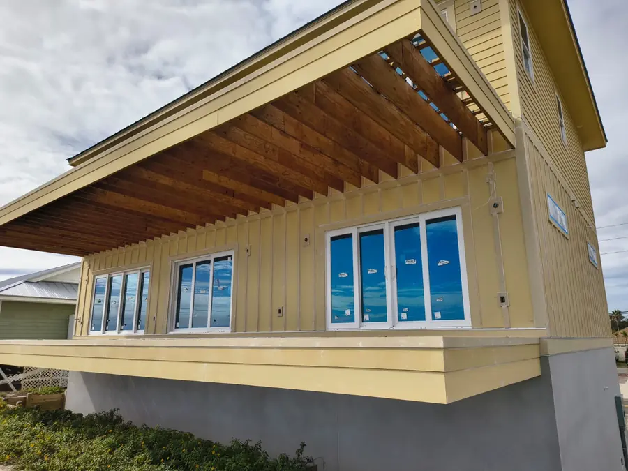 Porch ceiling installed by Endless Siding in Florida