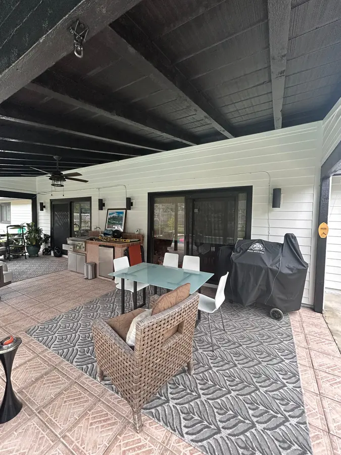 Porch ceiling installed by Endless Siding in Florida